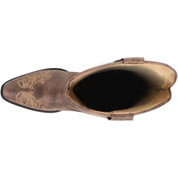 Womens Riley Scroll Western Boot - Picture 4 of 5